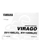 Yamaha 1999 Virago 1100 Owner's manual