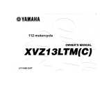 Yamaha 2000 Royal Star Tour Deluxe Owner's manual