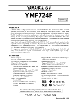 Yamaha YMF724F User manual