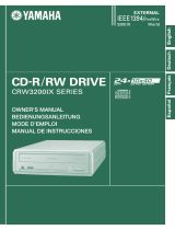 Yamaha CRW3200IX User manual