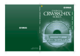 Yamaha CRW8824IX Series User manual