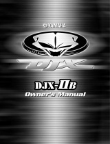 Yamaha DJX-IIB User manual