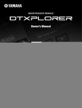 Yamaha Drum Trigger Module DTXPLORER User manual