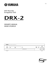 Yamaha DRX-2 User manual