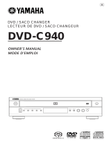 Yamaha DVD-C940 User manual