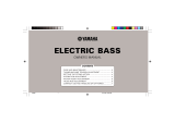 Yamaha Electric Bass User manual