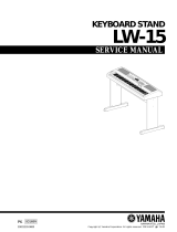 Yamaha Electronic Keyboard deyboard stand User manual