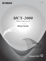 Yamaha MCX-2000 User manual