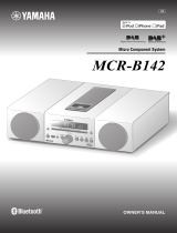 Yamaha MCR-B142RE Red User manual