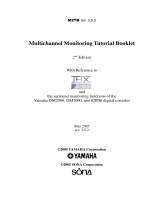 Yamaha Multichannel Monitoring Booklet
