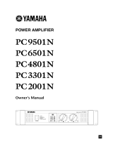 Yamaha PC6501N User manual