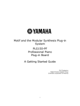 Yamaha PLG150-PF User manual