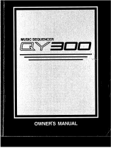 Yamaha QY 300 User manual