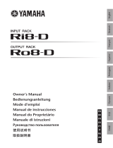 Yamaha Ri8-D/Ro8-D User manual