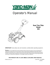 Yard-Man 454 User manual