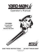 Yard-Man YM320BV User manual