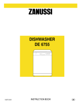 Zanussi DE 6755 User manual