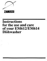 Zanussi EM614 User manual