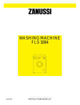 Zanussi FLS 1084 User manual