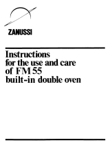 Zanussi FM 55 User manual
