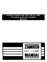 Zanussi HC9518 User manual