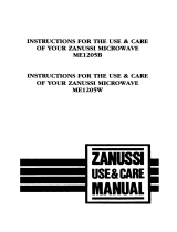 Zanussi ME1205B User manual