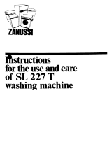 Zanussi SL 227 T User manual
