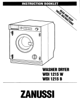 Zanussi WDI 1215 B User manual