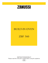 Zanussi ZBF 560 User manual