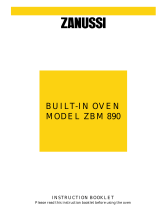 Zanussi ZBM 890 User manual