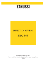 Zanussi ZBQ 865 User manual
