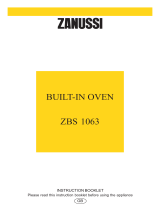 Zanussi ZBS 1063 User manual
