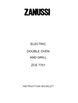 Zanussi ZCE 7701 User manual