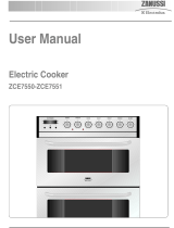 Zanussi ZCE7550-ZCE7551 User manual