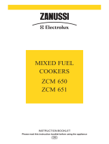 Zanussi ZCM 650 ZCM 651 User manual
