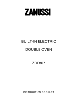 Zanussi ZDF867 User manual