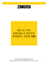 Zanussi ZDM 868 User manual