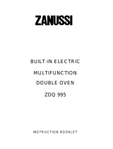 Zanussi ZDQ 995 User manual