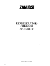 Zanussi ZF 80/30 FF User manual