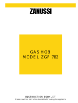 Zanussi ZGF 782 User manual