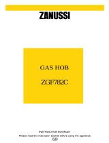Zanussi ZGF782C User manual