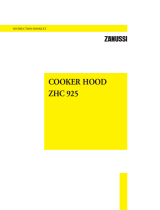 Zanussi ZHC 925 User manual