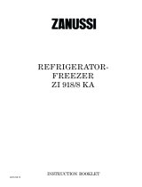Zanussi ZI 918/8 KA User manual