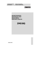 Zanussi ZMD30Q User manual