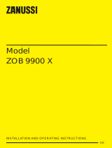 Zanussi ZOB 9900 X User manual