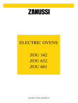 Zanussi ZOU 342 User manual