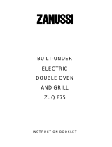Zanussi ZUQ 875 User manual