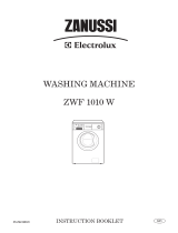 Zanussi ZWF 1010 W User manual