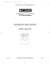 Zanussi ZWF 1012 W User manual