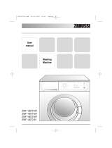 Zanussi ZWF 16070 W1 User manual